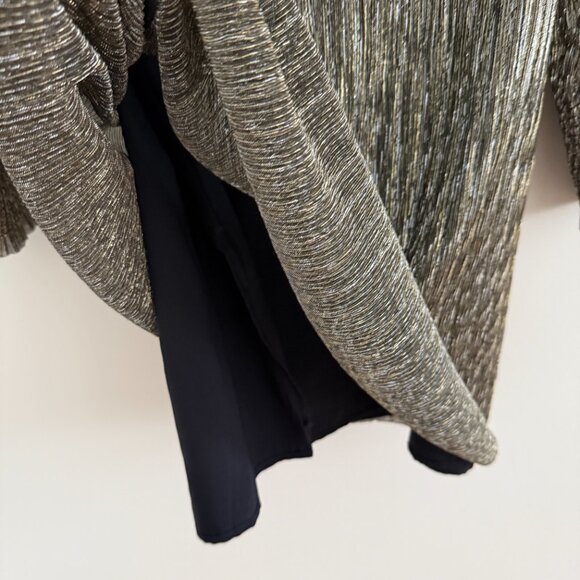 BANANA REPUBLIC Gold and Black Tunic Dress - Size 12 - Picture 8 of 8